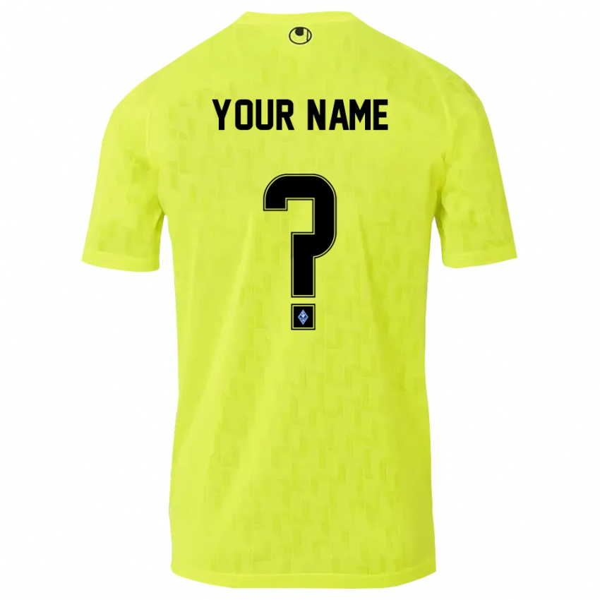 גברים וולדהוף מנהיים צהוב שחור חולצת שוער 2025/26 חולצה קצרה