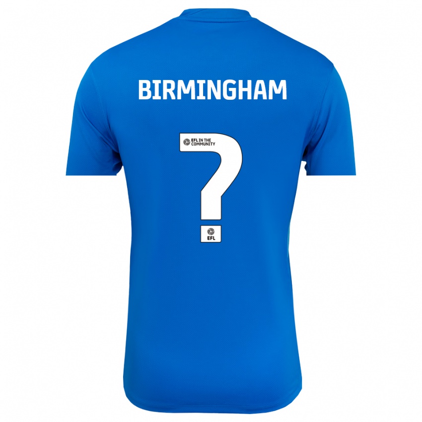 גברים Shea Birmingham #0 כחול לבן חולצת שוער 2025/26 חולצה קצרה