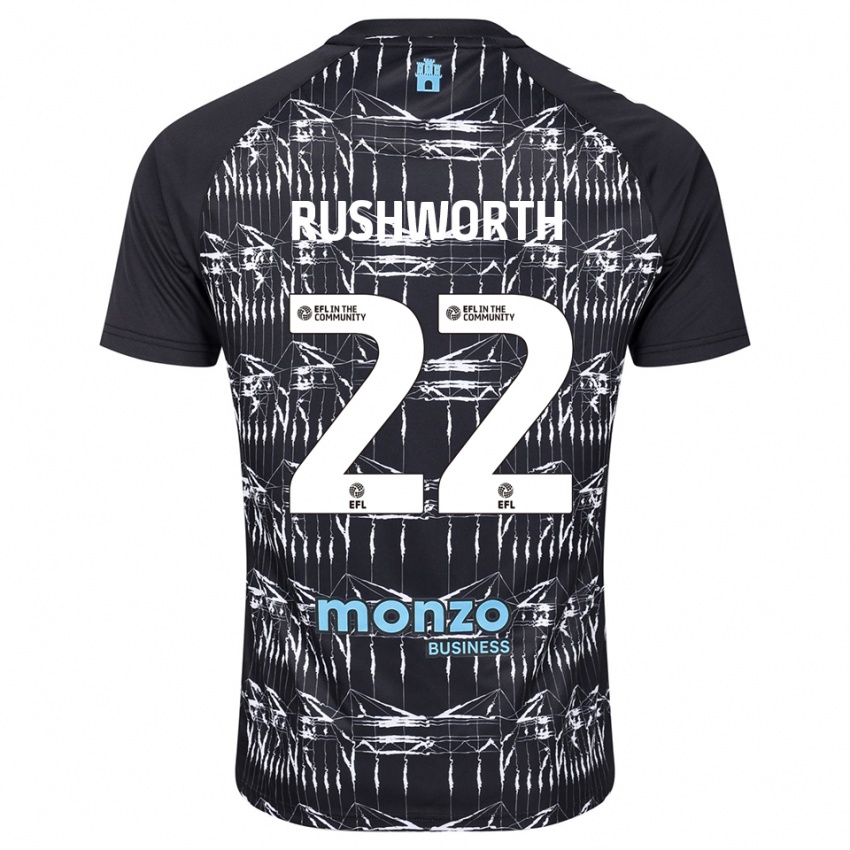 גברים קארל רשוורת' #22 כחול שחור חולצת שוער 2025/26 חולצה קצרה