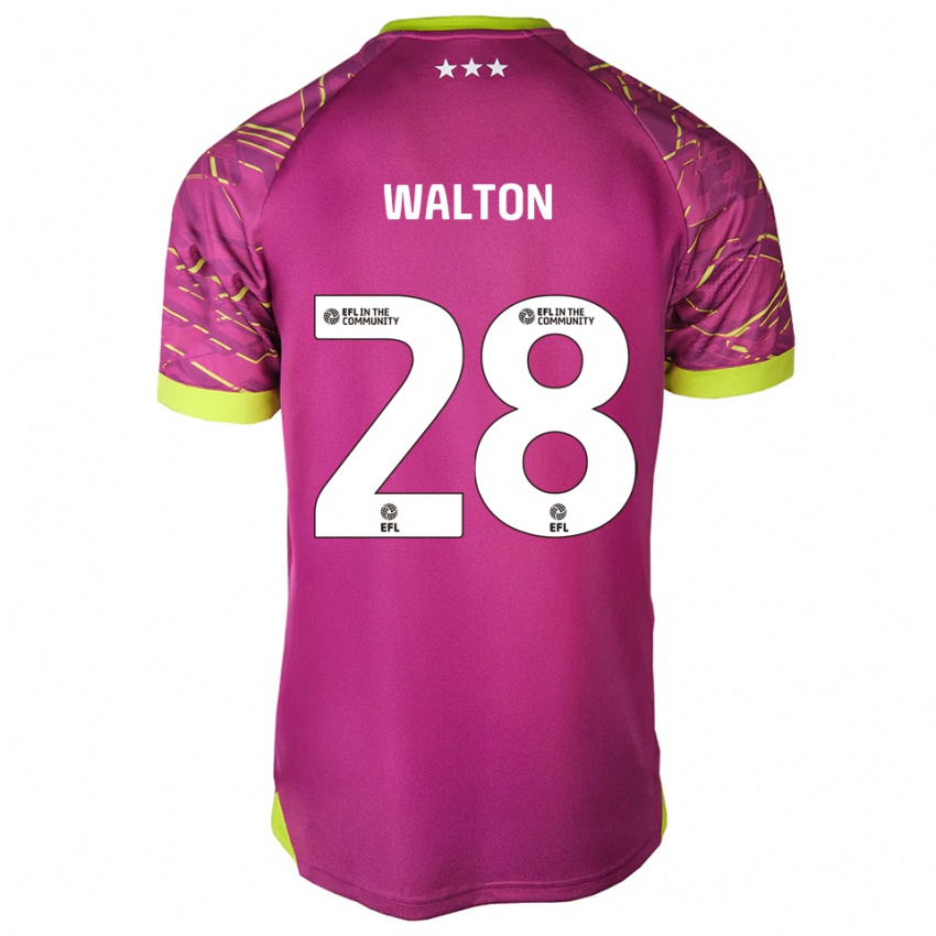 גברים כריסטיאן וולטון #28 אדום עז חולצת שוער 2025/26 חולצה קצרה