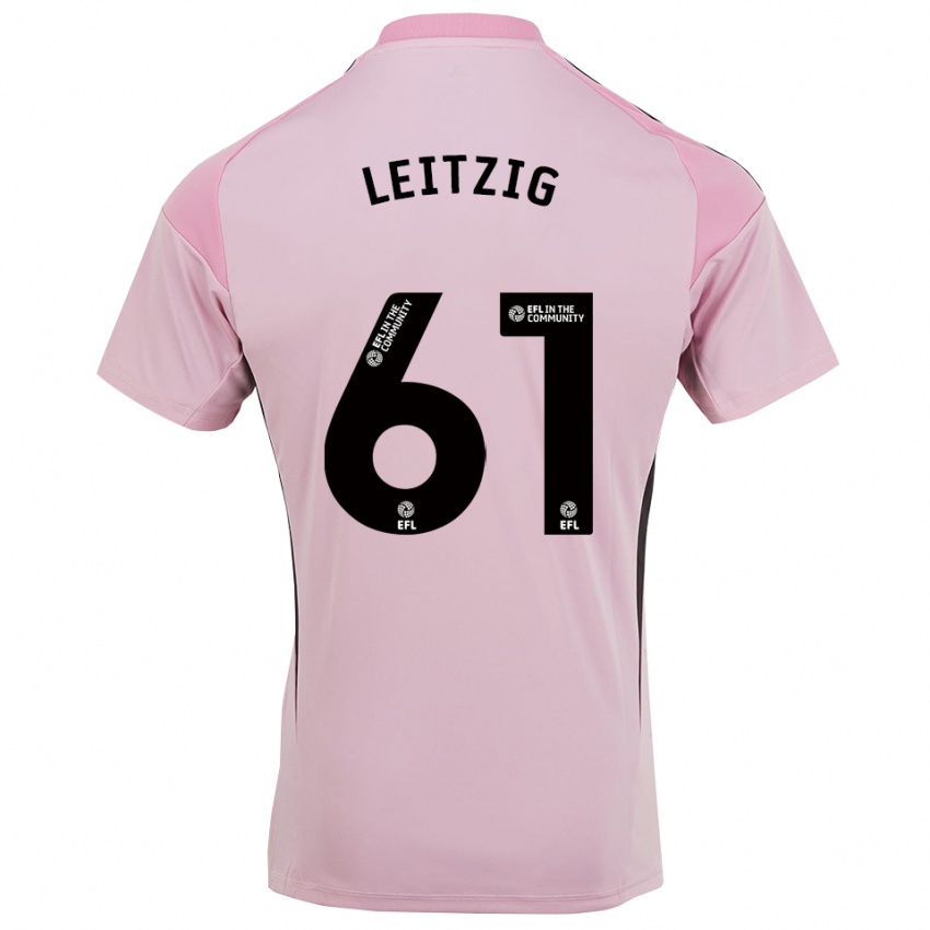 גברים Harry French #61 ורוד פריחת הדובדבן חולצת שוער 2025/26 חולצה קצרה