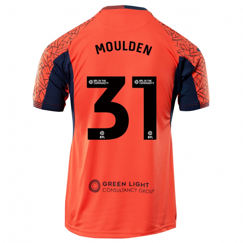 גברים לואי מולדן #31 שחור כתום חולצת שוער 2025/26 חולצה קצרה