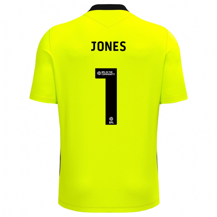 גברים Elliott Jones #1 ירוק יער חולצת שוער 2025/26 חולצה קצרה