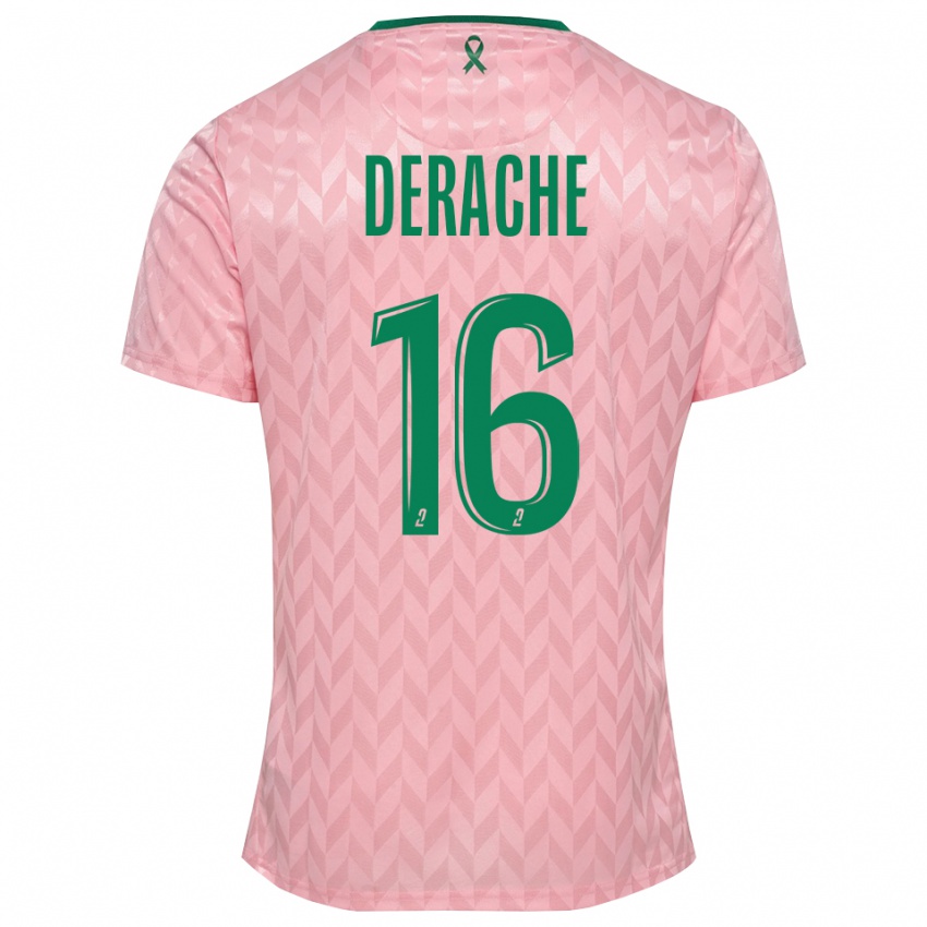 גברים ג׳וסף דראש #16 ירוק ורוד חולצת שוער 2025/26 חולצה קצרה