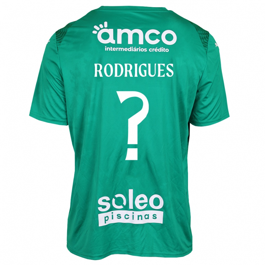 גברים David Rodrigues #0 ירוק לבן חולצת שוער 2025/26 חולצה קצרה