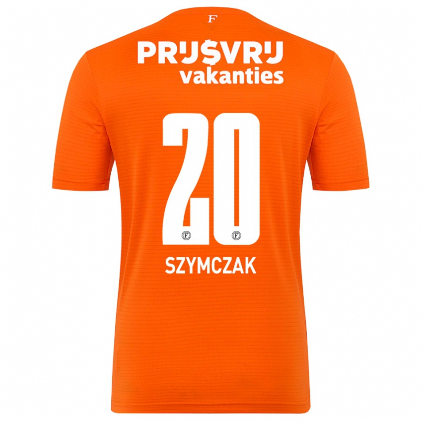 גברים אוליוויה שימצ׳אק #20 כתום שחור חולצת שוער 2025/26 חולצה קצרה