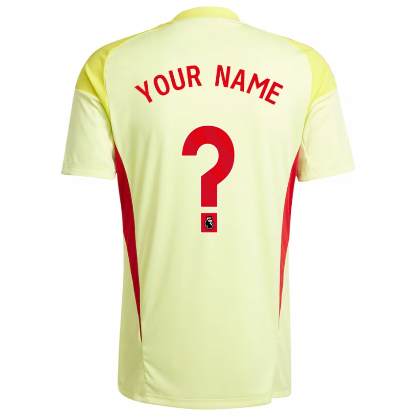 גברים אסטון וילה צהוב בהיר חולצת שוער 2025/26 חולצה קצרה