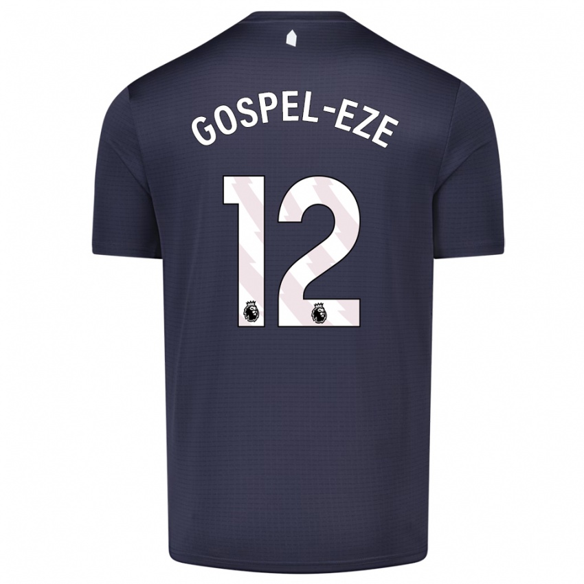 גברים Goodness Gospel-Eze #12 שחור לבן חולצת שוער 2025/26 חולצה קצרה