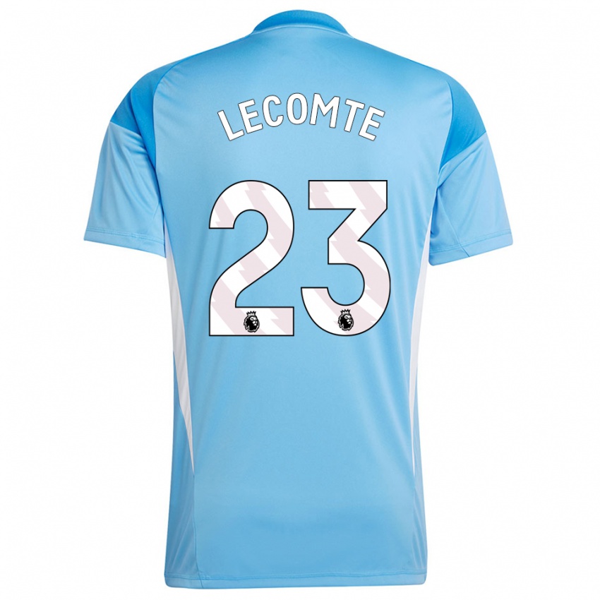 גברים בנז'מן לקונט #23 כחול לבן חולצת שוער 2025/26 חולצה קצרה