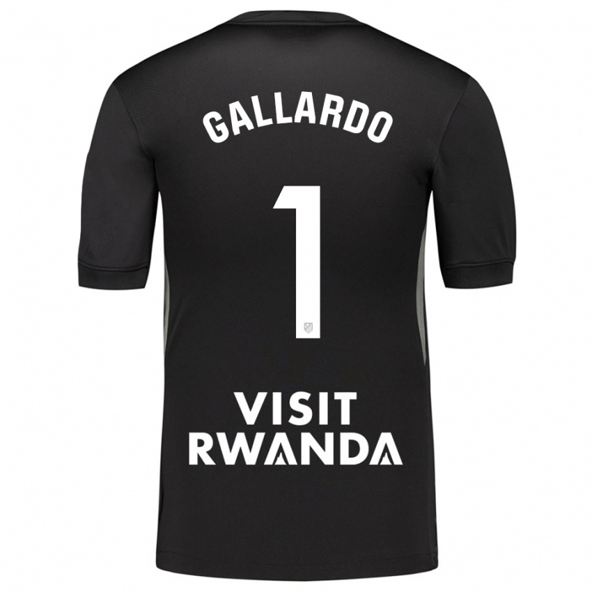 גברים לולה גאיארדו #1 שחור לבן חולצת שוער 2025/26 חולצה קצרה