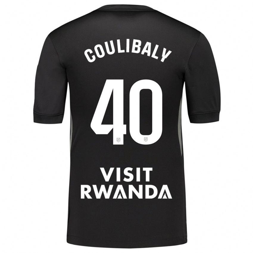 גברים איזן קוליבאלי מארקס #40 שחור לבן חולצת שוער 2025/26 חולצה קצרה