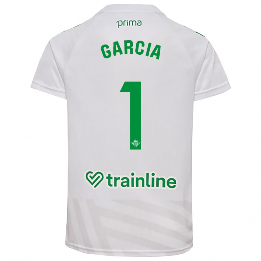 גברים גרמן גרסיה #1 ירוק לבן חולצת שוער 2025/26 חולצה קצרה