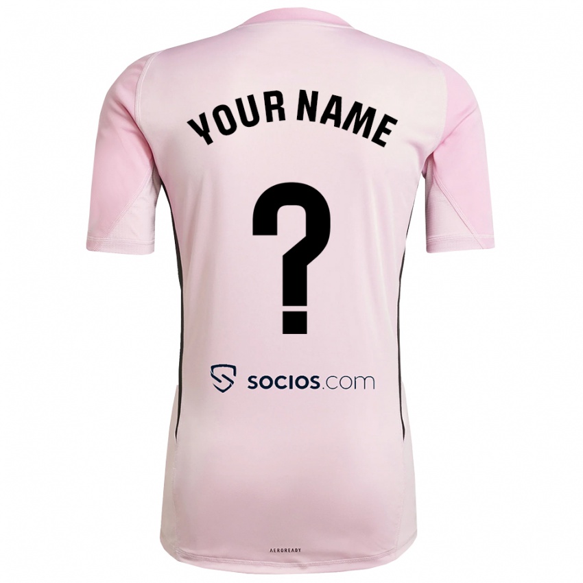 גברים סביליה ורוד שחור חולצת שוער 2025/26 חולצה קצרה