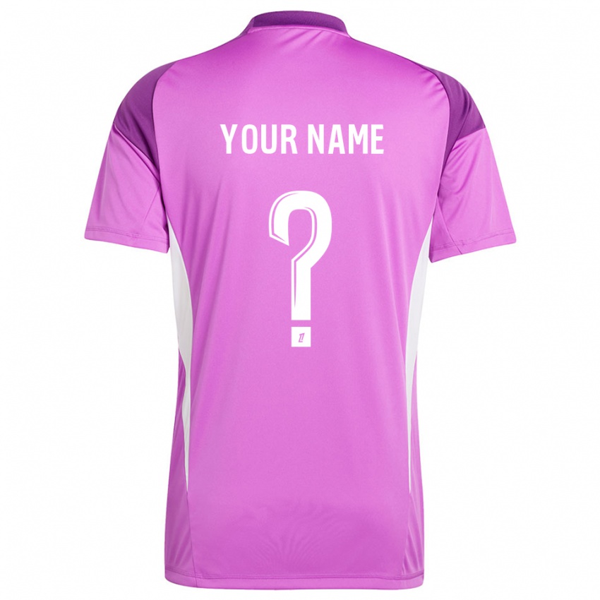 גברים ברסט לבנדר לבן חולצת שוער 2025/26 חולצה קצרה