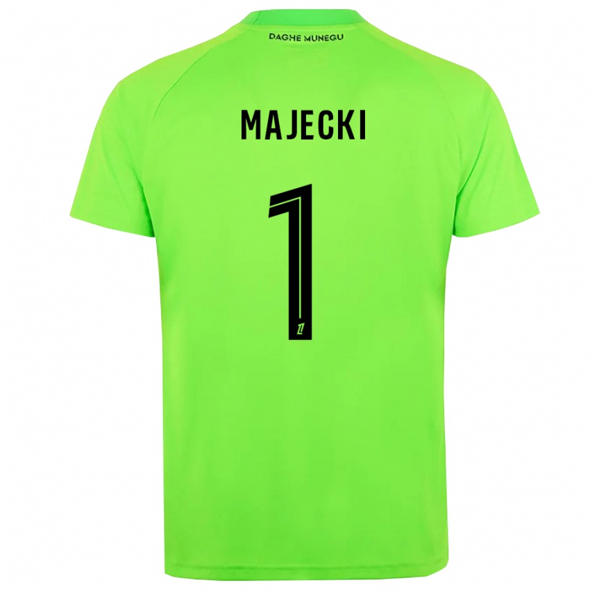 גברים רדוסלב מאייצקי #1 ירוק שחור חולצת שוער 2025/26 חולצה קצרה