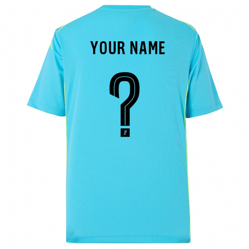 גברים ניס כחול שמיים שחור חולצת שוער 2025/26 חולצה קצרה