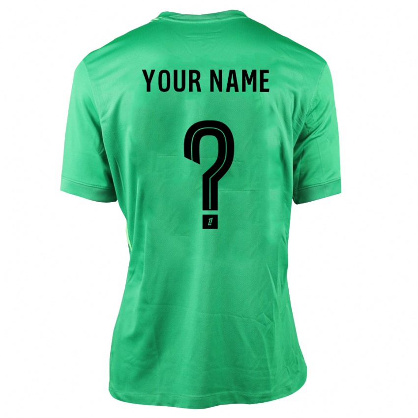 גברים פריז סן-ז'רמן ירוק שחור חולצת שוער 2025/26 חולצה קצרה