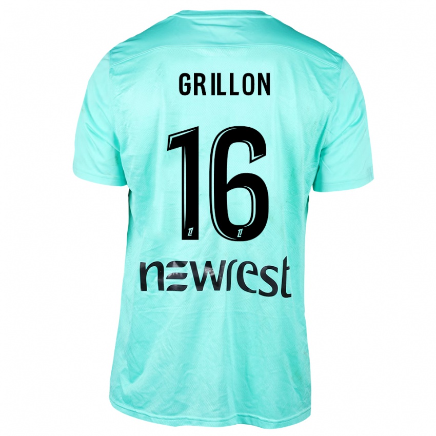 גברים גאל גרילון #16 אקווה שחור חולצת שוער 2025/26 חולצה קצרה