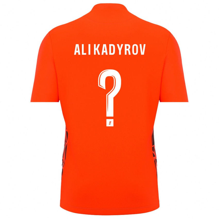 גברים Tourpal Ali Kadyrov #0 לבן כתום חולצת שוער 2025/26 חולצה קצרה