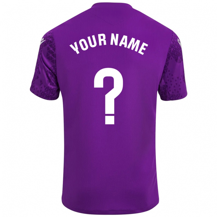 גברים קאדיז סגול כהה לבן חולצת שוער 2025/26 חולצה קצרה