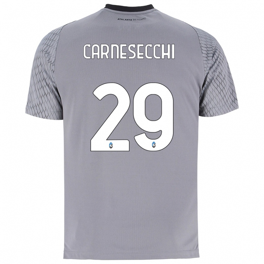 גברים מרקו קרנז'קי #29 אפור כחול אדום חולצת שוער 2025/26 חולצה קצרה