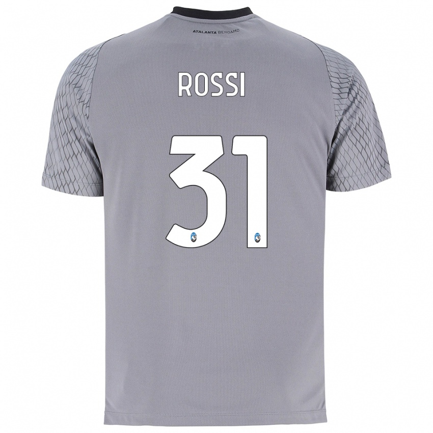 גברים פרנצ'סקו רוסי #31 אפור כחול אדום חולצת שוער 2025/26 חולצה קצרה