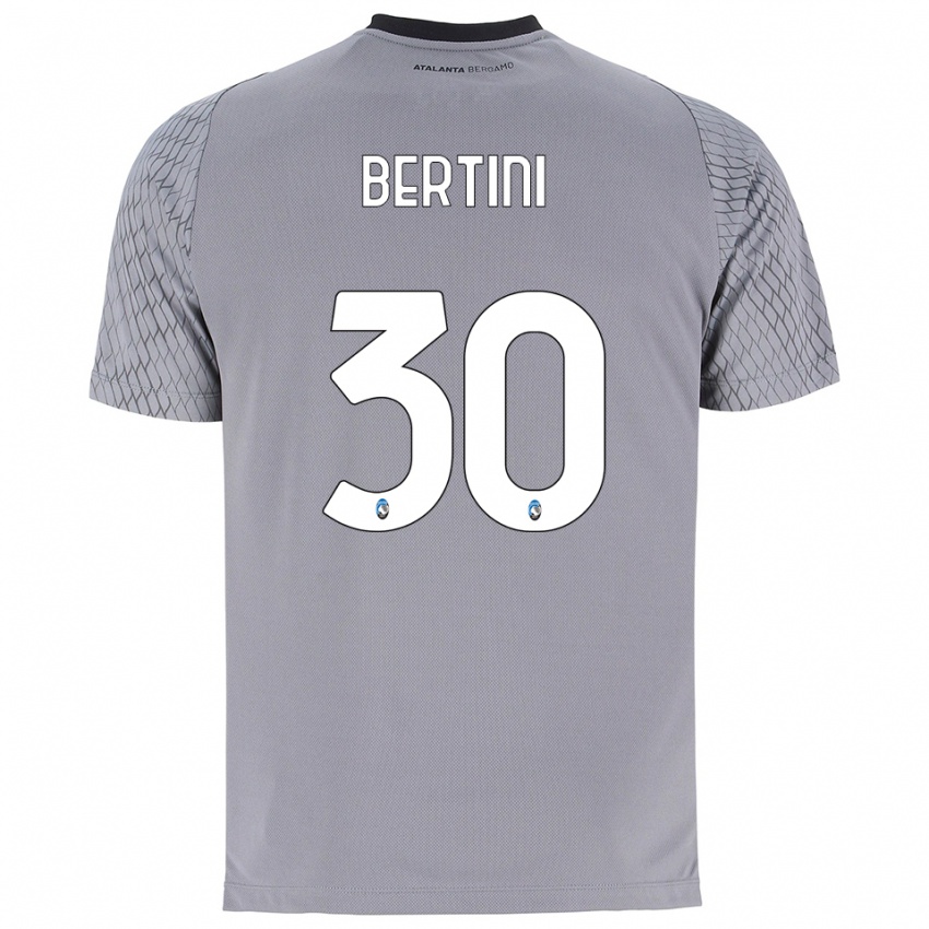 גברים טומאסו ברתיני #30 אפור כחול אדום חולצת שוער 2025/26 חולצה קצרה