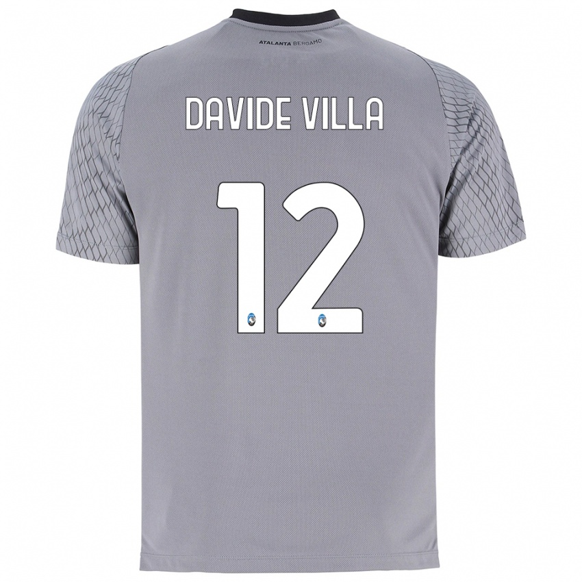 גברים מתאו וייה #12 אפור כחול אדום חולצת שוער 2025/26 חולצה קצרה