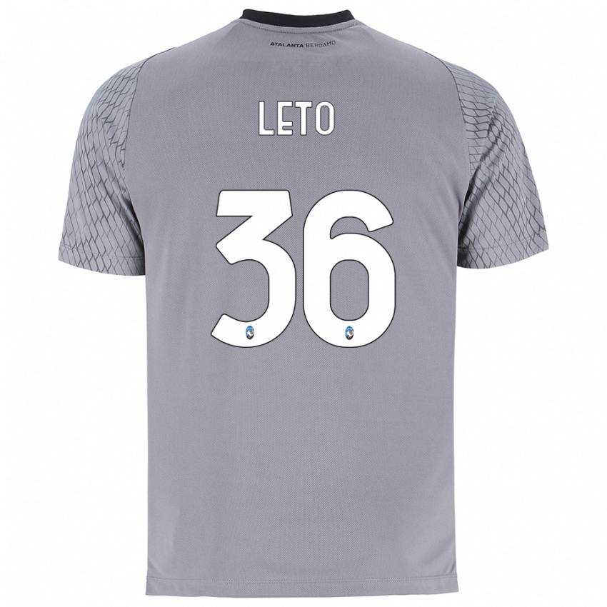 גברים מנואל לטו #36 אפור כחול אדום חולצת שוער 2025/26 חולצה קצרה