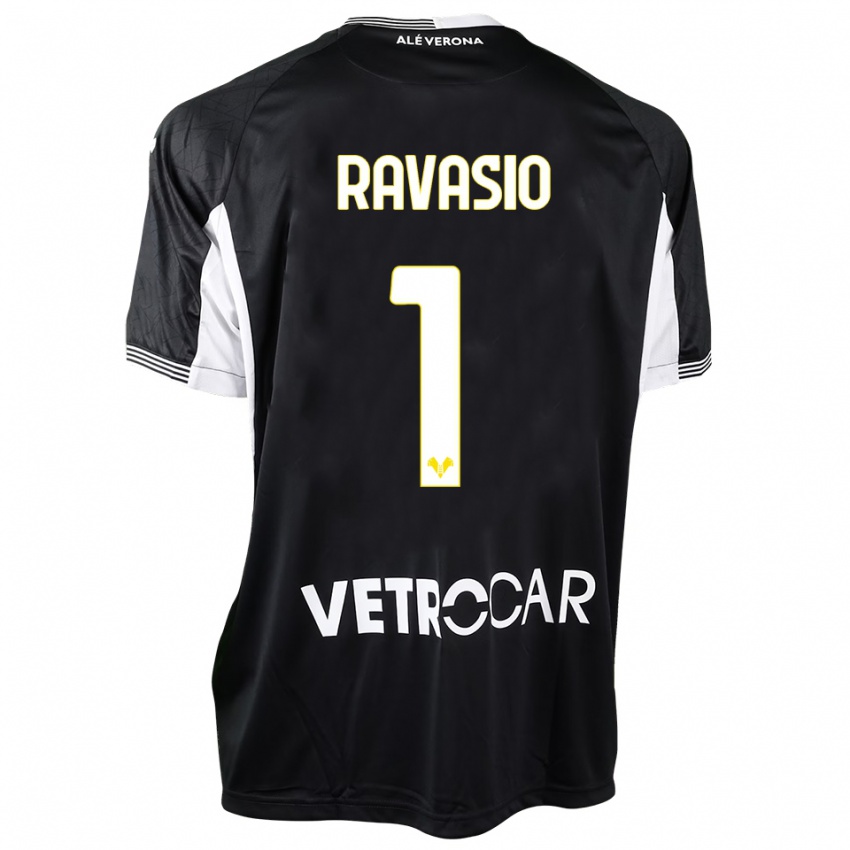 גברים מנואל רבסיו #1 שחור לבן חולצת שוער 2025/26 חולצה קצרה