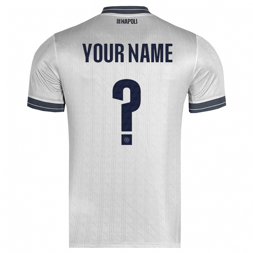 גברים נאפולי אפור בהיר חולצת שוער 2025/26 חולצה קצרה