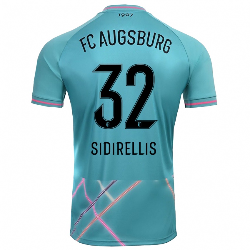 גברים Konstantinos Sidirellis #32 ירוק ים בהיר חולצת שוער 2025/26 חולצה קצרה