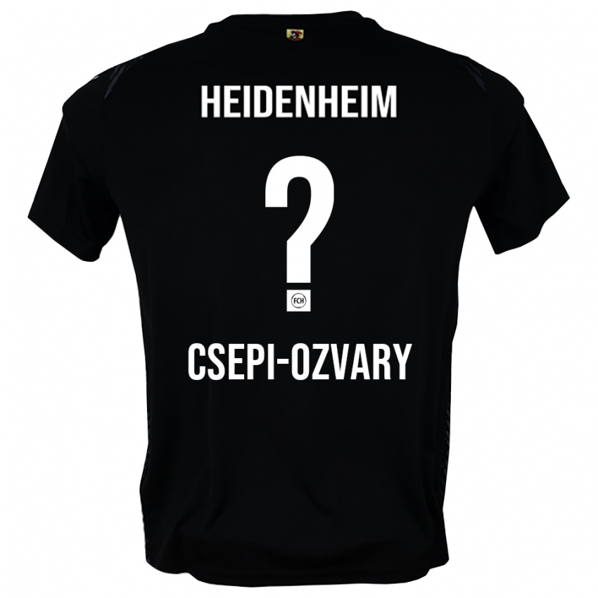 גברים Marcell Csepi-Ozvary #0 אפור כהה שחור חולצת שוער 2025/26 חולצה קצרה