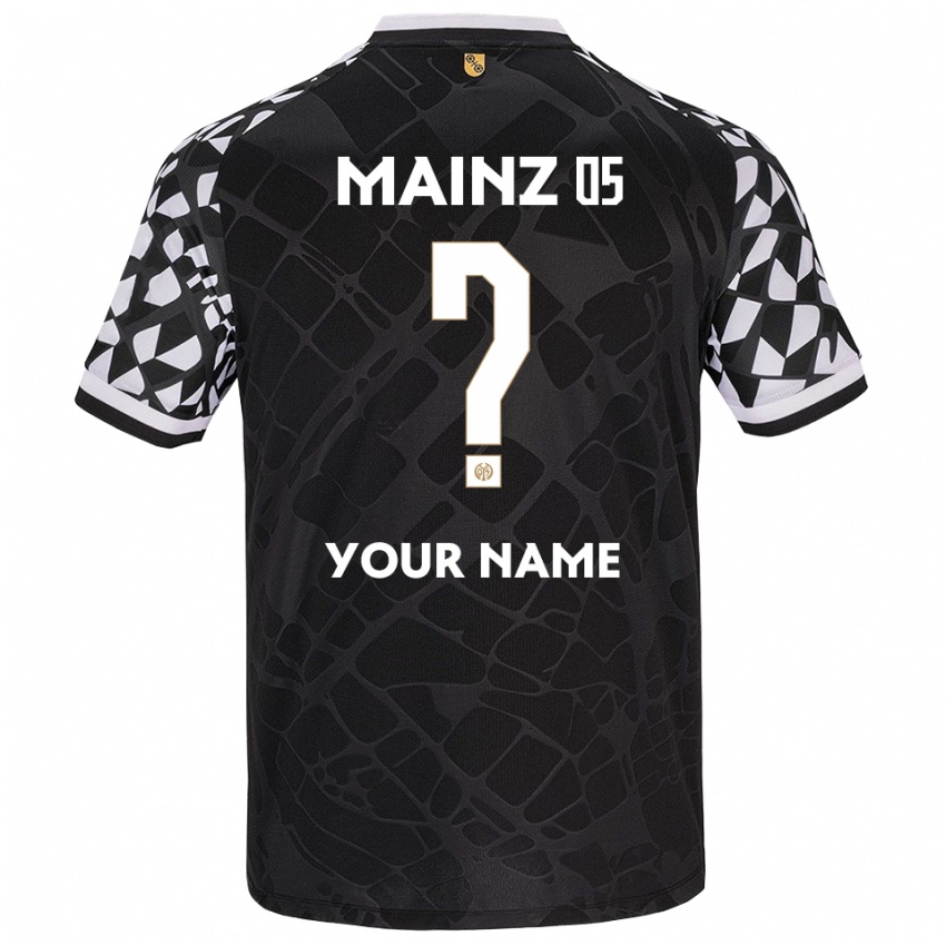 גברים מיינץ 05 שחור לבן חולצת שוער 2025/26 חולצה קצרה