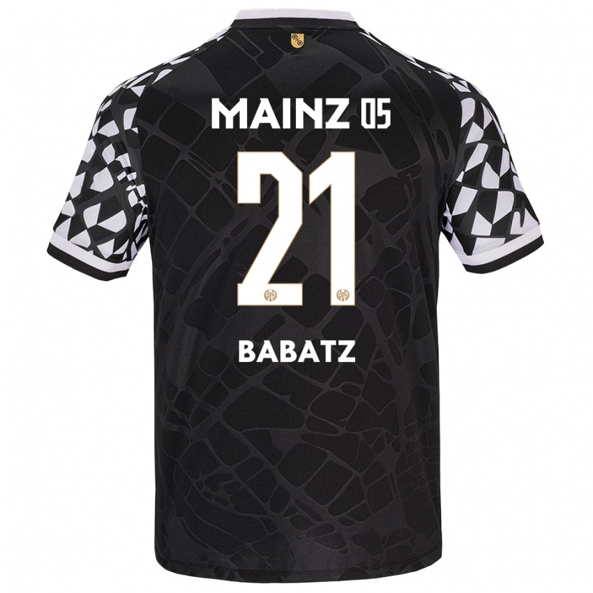 גברים לואי מרלון באבץ #21 שחור לבן חולצת שוער 2025/26 חולצה קצרה