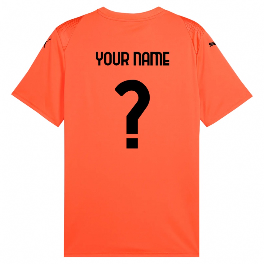 גברים סלרניטנה שחור כתום חולצת שוער 2025/26 חולצה קצרה