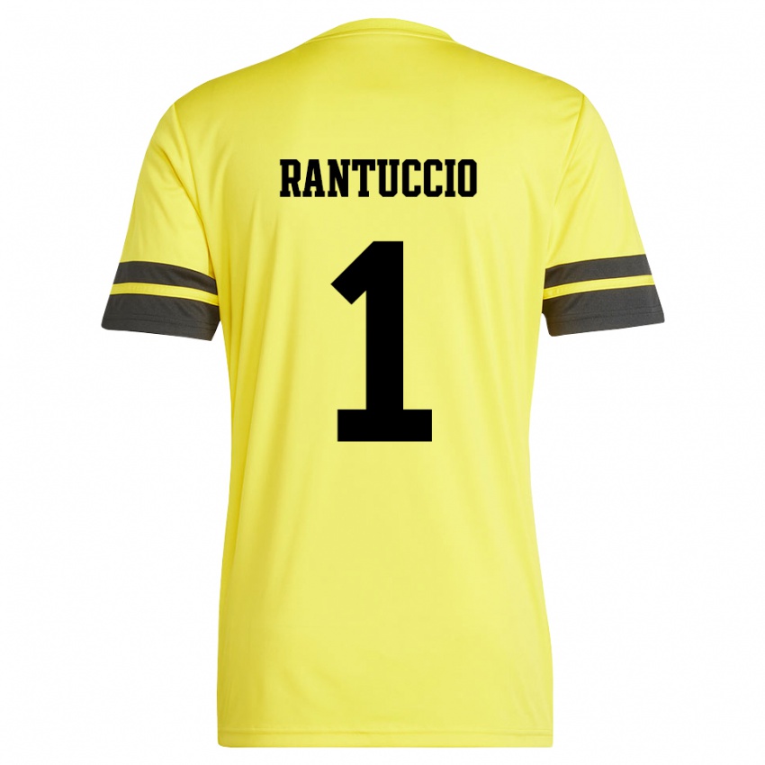 גברים כרמלו רנטוצ׳יו #1 לבן כתום חולצת שוער 2025/26 חולצה קצרה