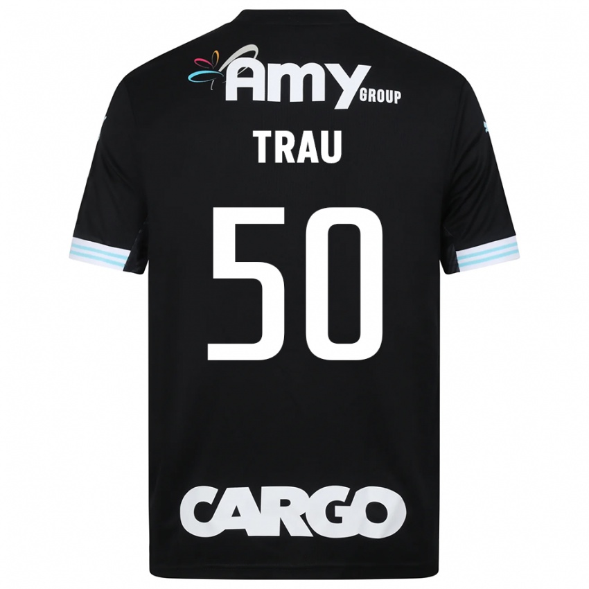 גברים אם טראו #50 לבן שחור חולצת שוער 2025/26 חולצה קצרה