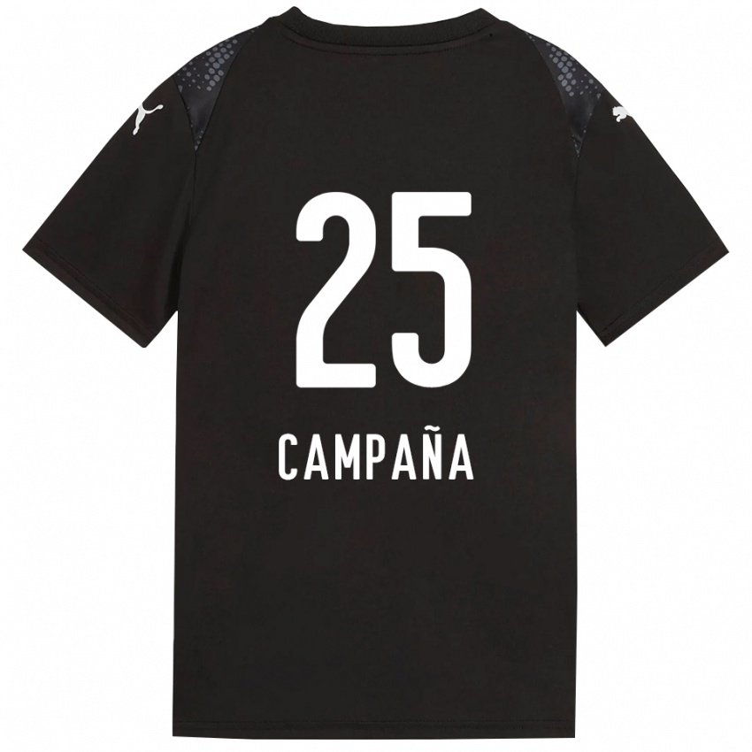 גברים מרטין קמפניה #25 זהוב שחור חולצת שוער 2025/26 חולצה קצרה