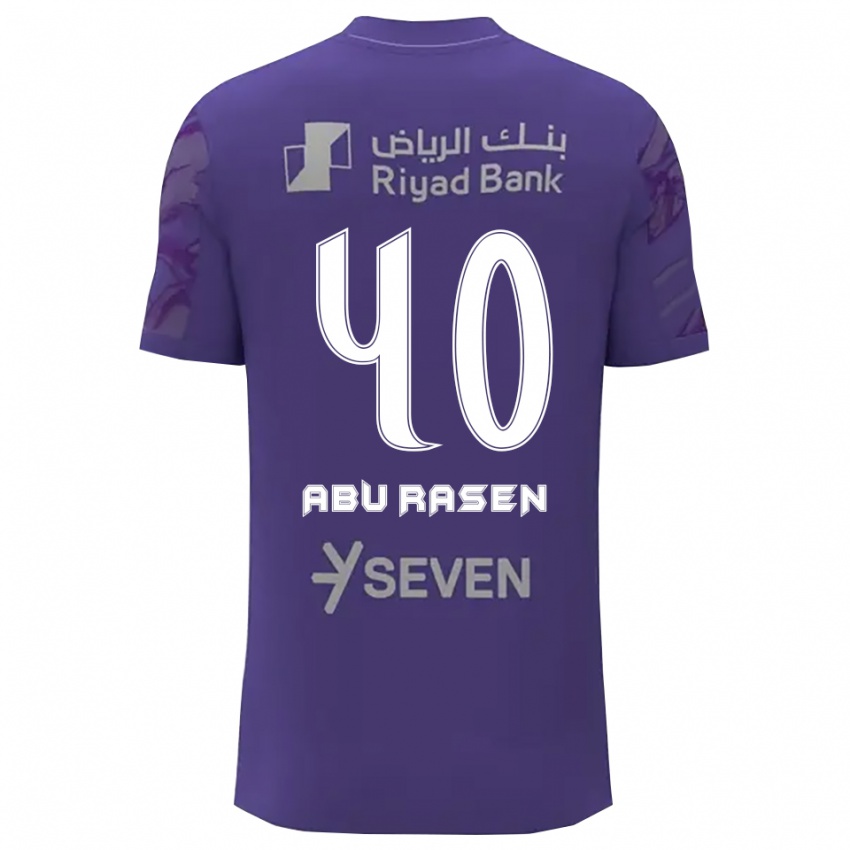 גברים Ahmad Abu Rasen #40 שחור כתום כהה חולצת שוער 2025/26 חולצה קצרה