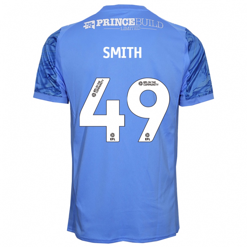 גברים באסטיאן סמית׳ #49 כחול דודג'ר חולצת שוער 2025/26 חולצה קצרה