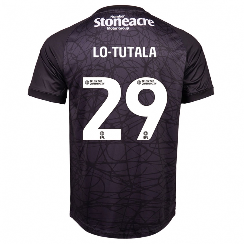 גברים טימותי לו-טוטאלה #29 שחור לבן חולצת שוער 2025/26 חולצה קצרה