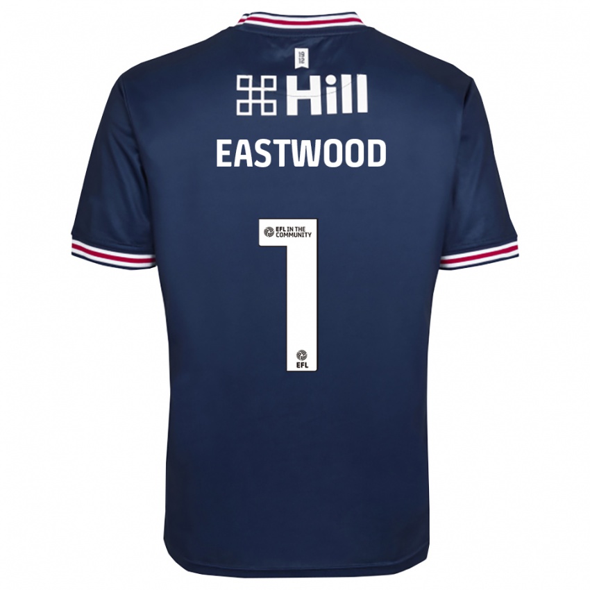 גברים ג'ייק איסטווד #1 כחול מלכותי חולצת שוער 2025/26 חולצה קצרה