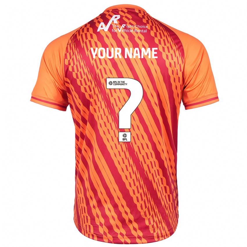 גברים שרוסברי טאון כתום חולצת שוער 2025/26 חולצה קצרה