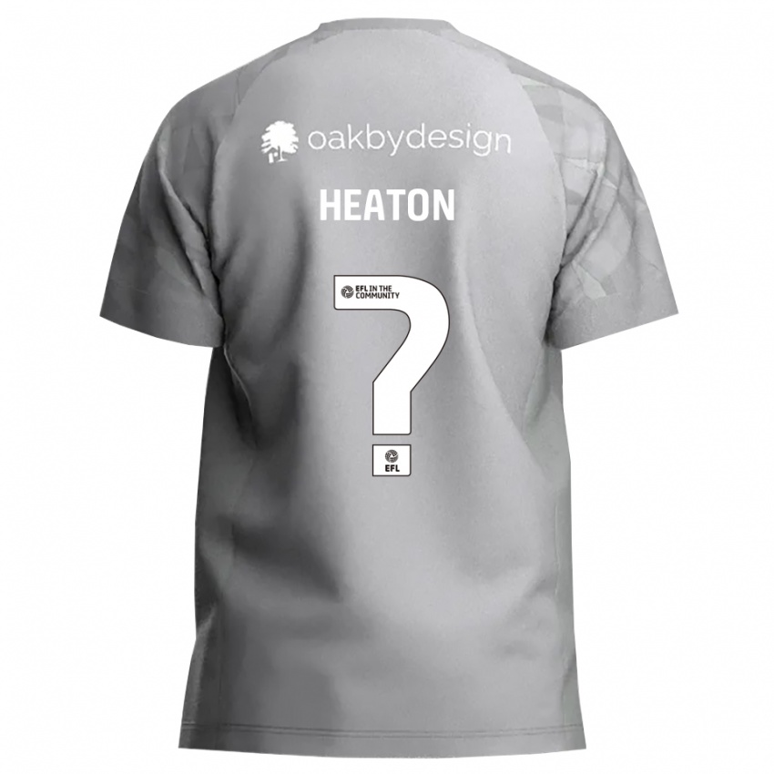 גברים Alice Heaton #0 אפור כהה חולצת שוער 2025/26 חולצה קצרה