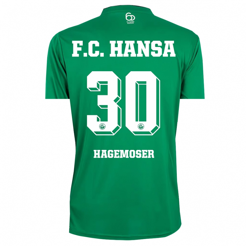 גברים מקס הגמוזר #30 ירוק כהה לבן חולצת שוער 2025/26 חולצה קצרה