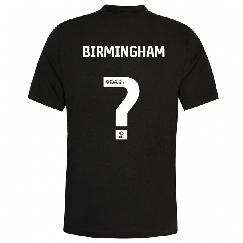 גברים Shea Birmingham #0 שחור לבן חולצת שוער 2025/26 חולצה קצרה