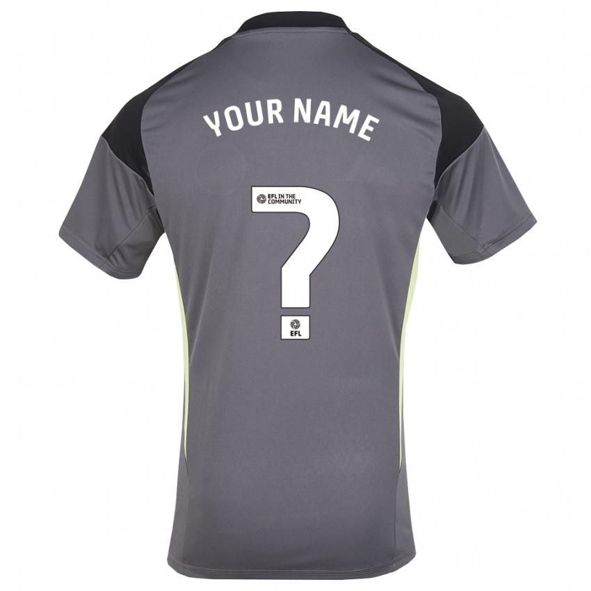 גברים לסטר סיטי לבן אפור חולצת שוער 2025/26 חולצה קצרה