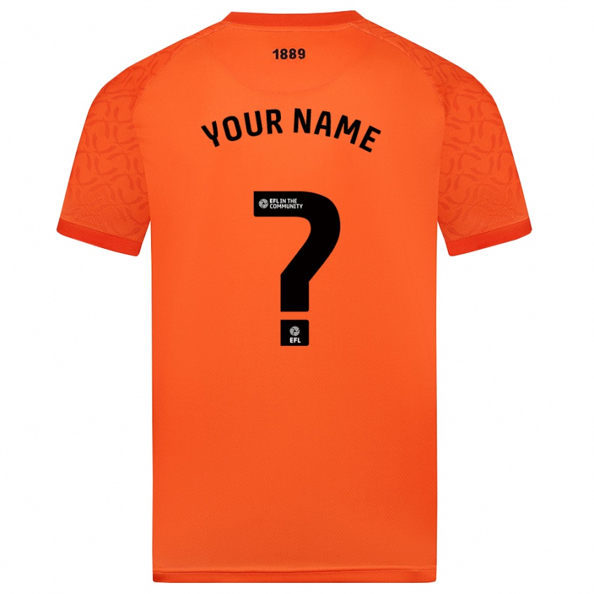 גברים שפילד יונייטד שחור כתום חולצת שוער 2025/26 חולצה קצרה