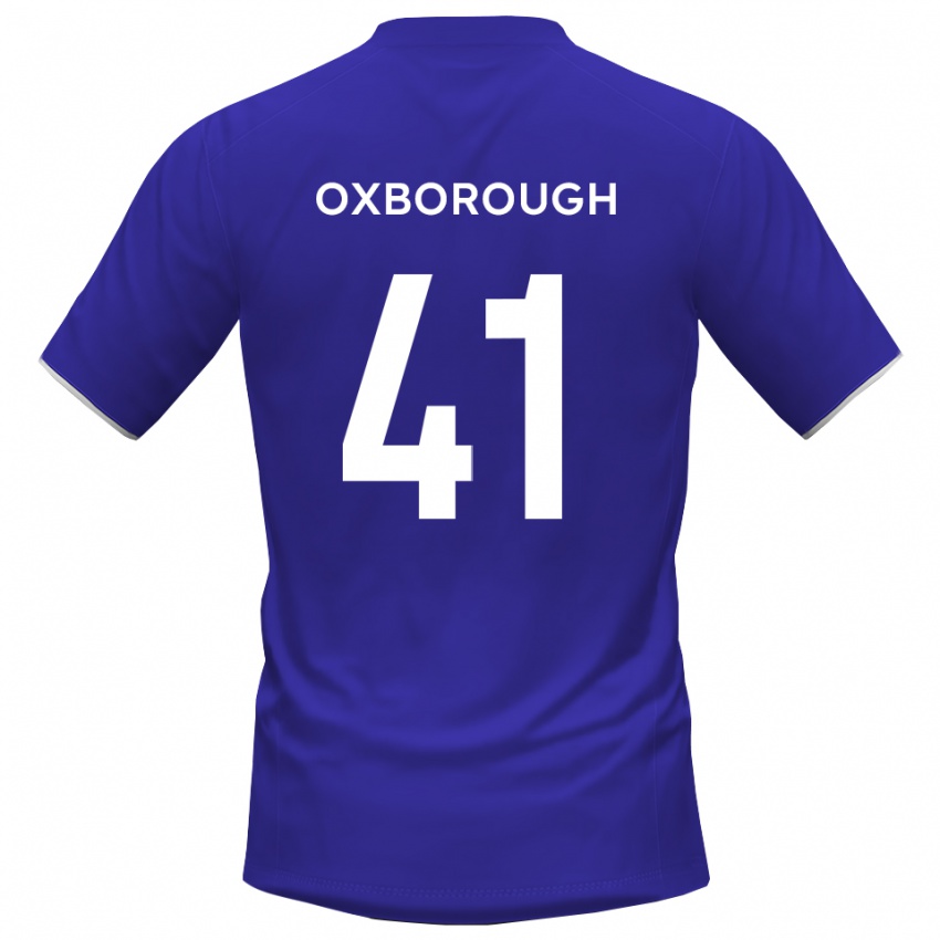 גברים איוואן אוקסבורו #41 כחול מלכותי חולצת שוער 2025/26 חולצה קצרה